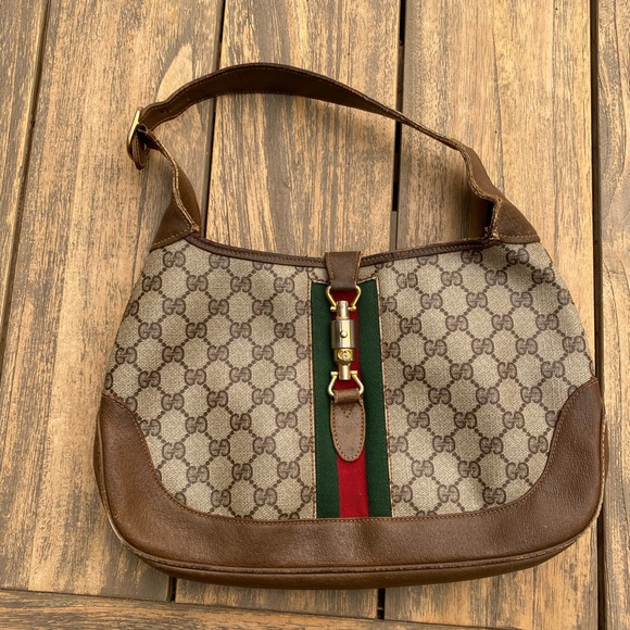 Gucci Handbags - Vintage Gucci Jackie Purse Bag